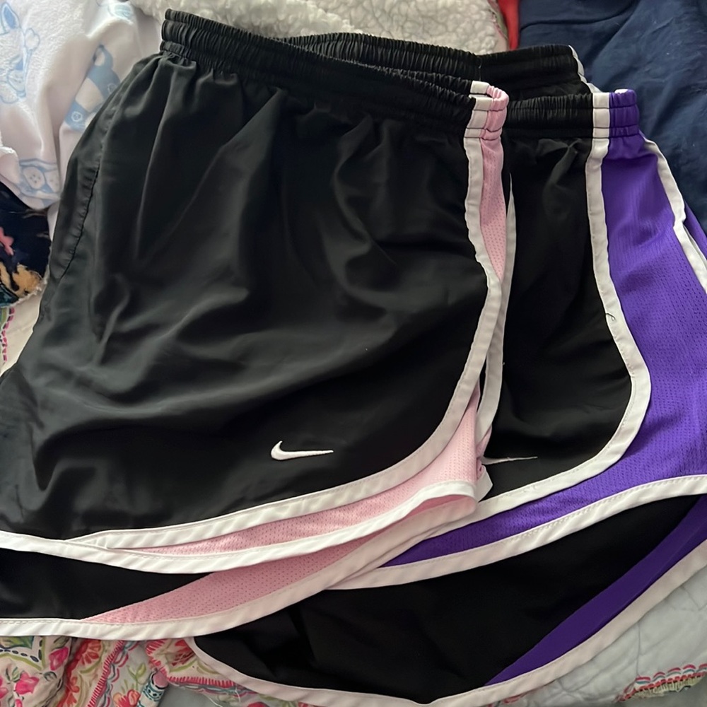 Pair of 2 Nike running shorts